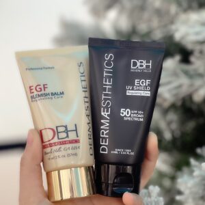 EGF Blemish Balm & EGF UV SHIELD SPF50+ PA +++ DBH