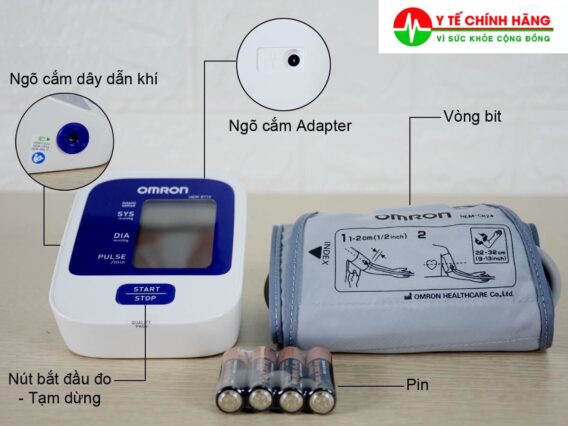 Máy Đo Huyết Áp Omron Hem 8712