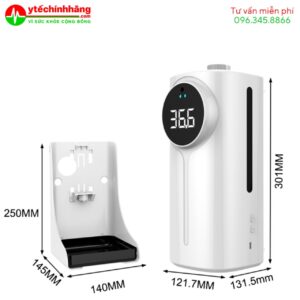 Máy K9 Pro Dual Đo Nhiệt Độ Trán và Tay
