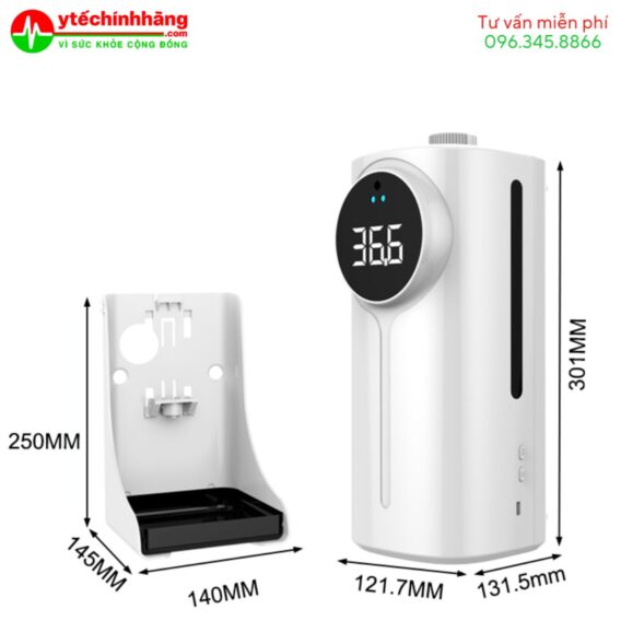 Máy K9 Pro Dual Đo Nhiệt Độ Trán và Tay
