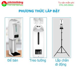 Máy K10 Pro Đo Nhiệt Độ Trán Và Rửa Tay