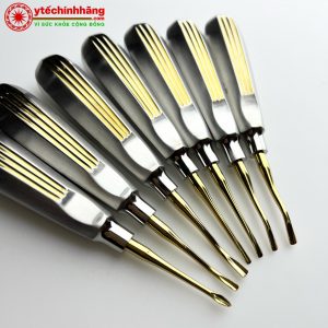 Bộ Bẩy Không Sang Chấn Cán To Chuôi Vàng