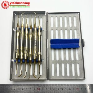 Que Hàn 2 Đầu Tròn Dẹt Chuôi Vàng
