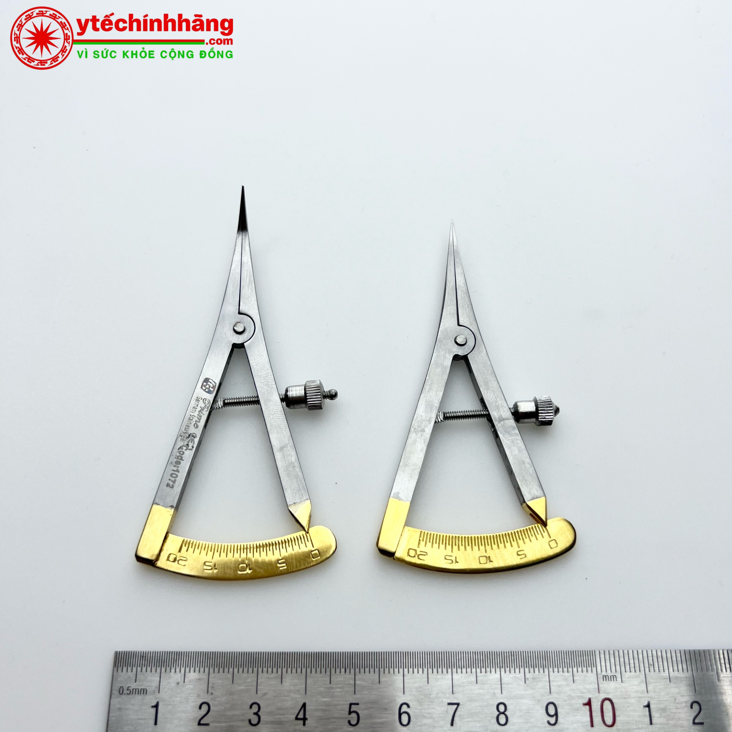Thước Đo Mắt Thẳng Cong Chuôi Vàng (1) Thuoc Do Mat Thang Cong Chuoi Vang 1