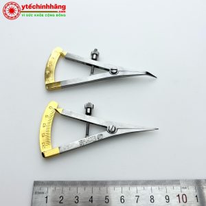 Thước Đo Mắt Thẳng Cong Chuôi Vàng