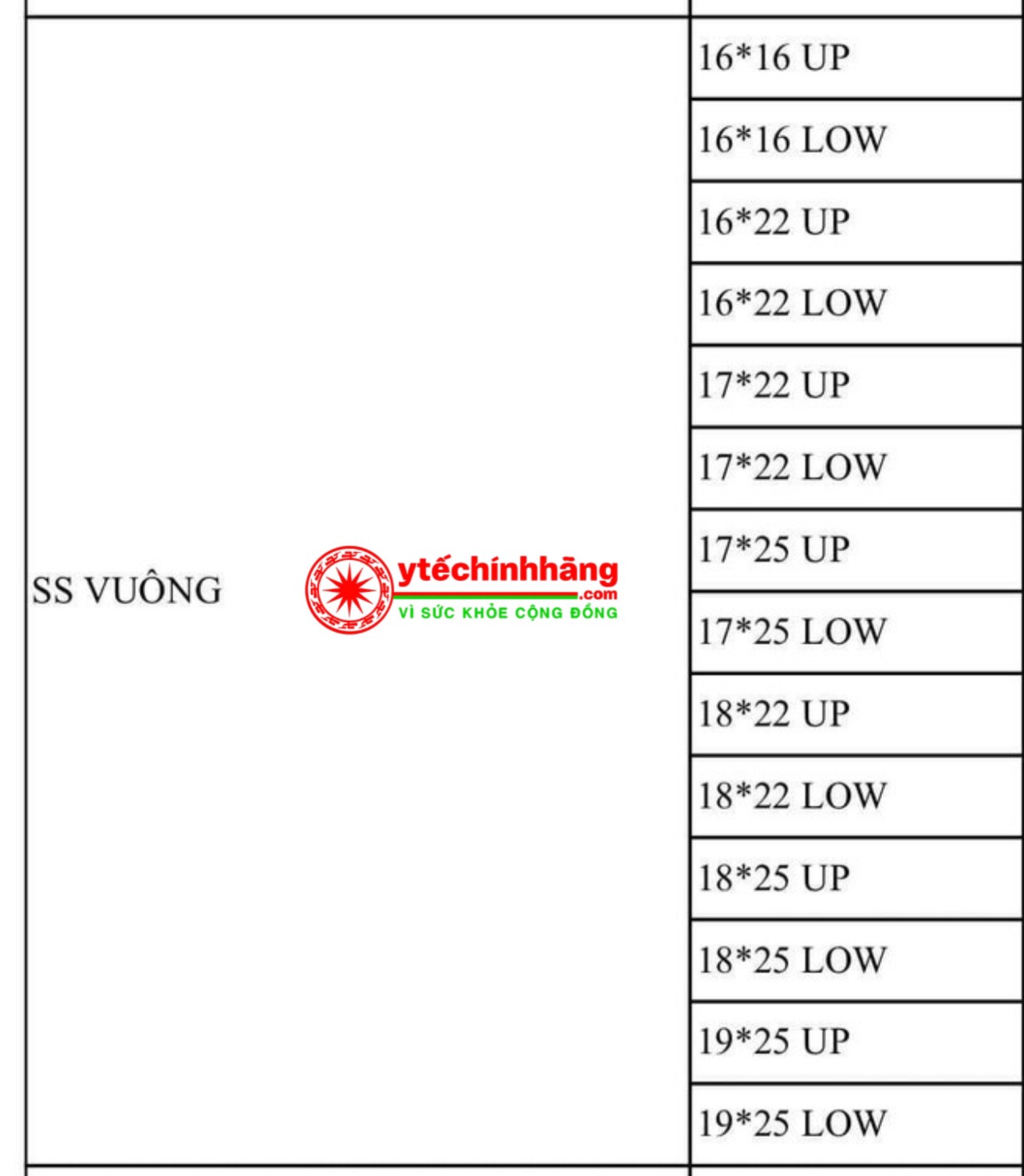 Dây Cung Vuông SS (1) Day Cung Vuong SS 1