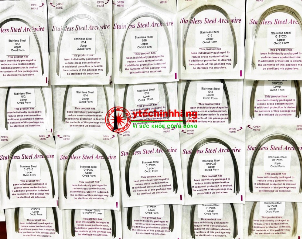 Dây Cung Thép Không Gỉ SS Tròn Day Cung Vuong SS 4