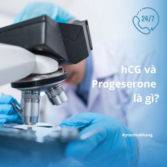 hcg va progeserone la gi
