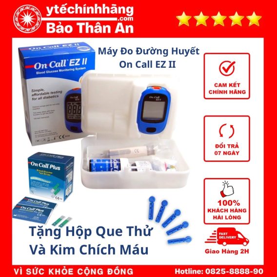 Máy Đo Đường Huyết On Call EZ II