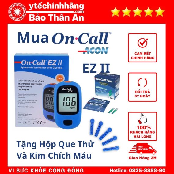 Máy Đo Đường Huyết On Call EZ II