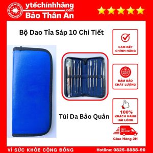 Bộ Dao Tỉa Sáp 10 Chi Tiết