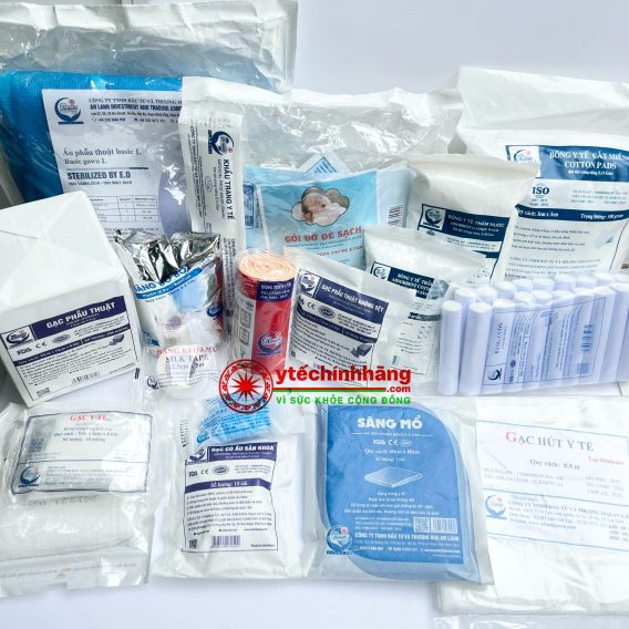 Bông Băng Gạc Y Tế Chính Hãng 2 Bông Băng Gạc Y Tế Chính Hãng