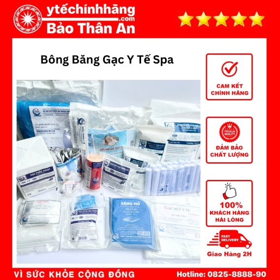 Gạc Cầu Đa Khoa Fi 30 x 1Lớp - 10 Gói x 10 Miếng (100 Miếng) 14 Bông Băng Gạc Y Tế Chính Hãng