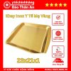Khay Hình Chữ Nhật Inox Mạ Vàng 23x21x1 2 Dung Cu Spa Y Te Inox 6