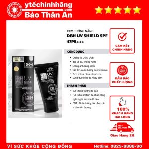 Kem Chống Nắng 60ml DBH EGF FGF DNA UV SHIELD SPF 47 PA+++