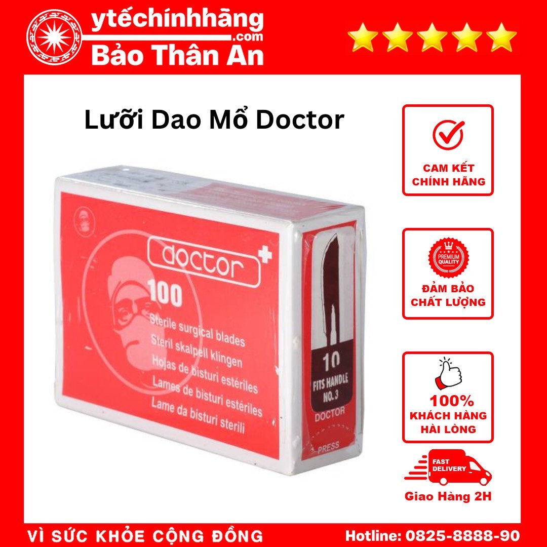 Lưỡi Dao Mổ Doctor Số 10 Luoi Dao Mo Doctor So 10