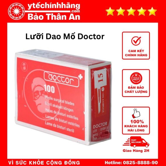Lưỡi Dao Mổ Doctor Số 15 12 Luoi Dao Mo Doctor So 15 1