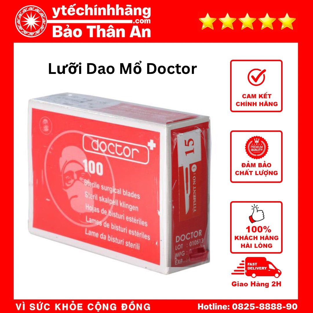 Lưỡi Dao Mổ Doctor Số 15 (1) Luoi Dao Mo Doctor So 15 1