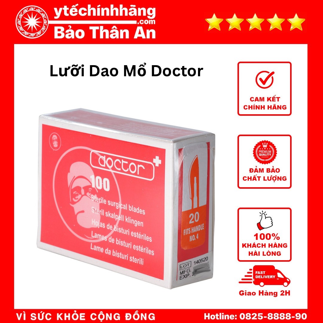 Lưỡi Dao Mổ Doctor Số 20 Luoi Dao Mo Doctor So 20