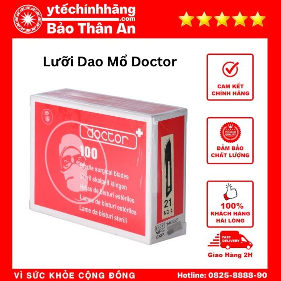 Lưỡi Dao Mổ Doctor Số 21 12 Lưỡi Dao Mổ Doctor Số 21