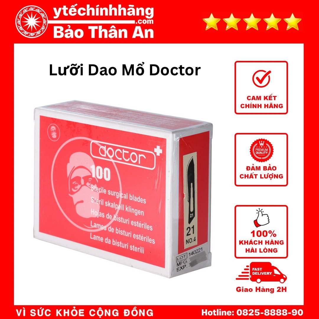 Lưỡi Dao Mổ Doctor Số 21 Luoi Dao Mo Doctor So 21