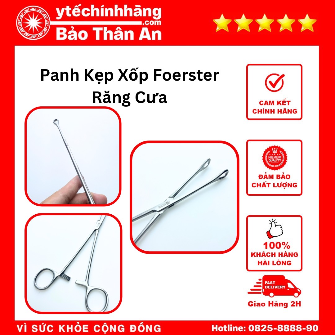 Panh Kẹp Xốp Foerster Răng Cưa 3 Panh Kep Xop Foerster Rang Cua 3