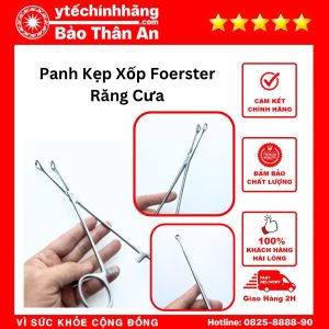 Panh Kẹp Xốp Foerster Răng Cưa 9 Panh Kep Xop Foerster Rang Cua 5