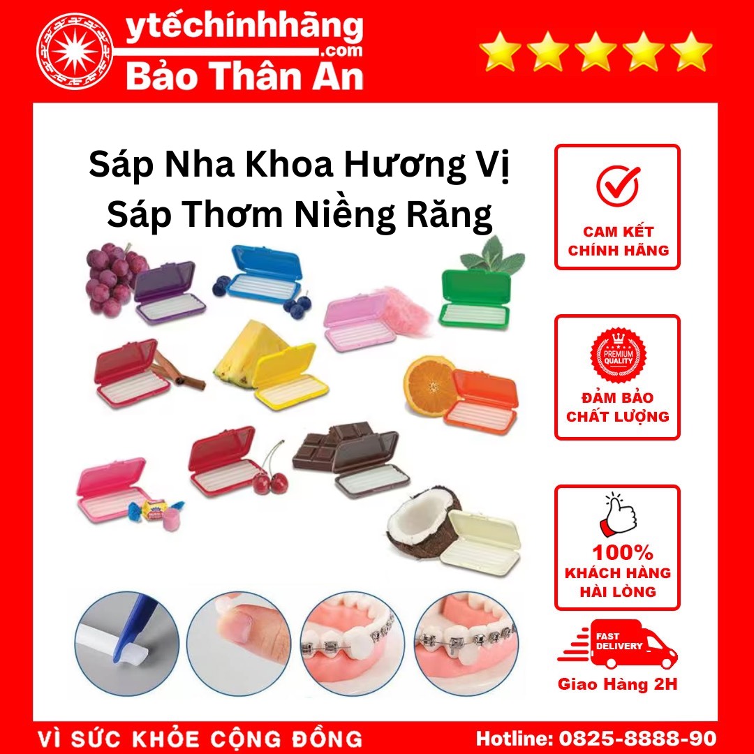 Sáp Nha Khoa Hương Vị 3 Sap Nha Khoa Huong Vi 3