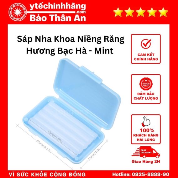 Sáp Nha Khoa Vị Trái Cây 56 Sap Nha Khoa Nieng Rang Huong Bac Ha Mint 2