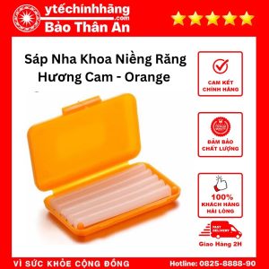 Sáp Nha Khoa Vị Trái Cây 40 Sap Nha Khoa Nieng Rang Huong Cam Orange