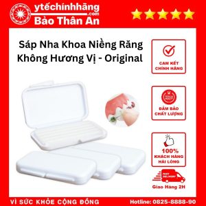 Sáp Nha Khoa Vị Trái Cây 35 Sap Nha Khoa Nieng Rang Khong Huong Vi Original