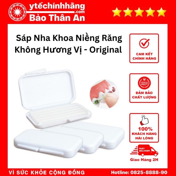 Sáp Nha Khoa Vị Trái Cây 53 Sap Nha Khoa Nieng Rang Khong Huong Vi Original