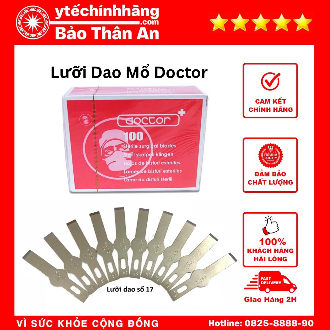 Tổng Hợp Lưỡi Dao Mổ Doctor Số 17 Tong Hop Luoi Dao Mo Doctor So 17