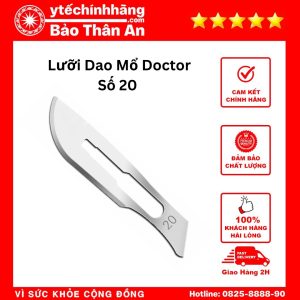 Lưỡi Dao Mổ Doctor Số 20 11 z4470419002272 1c3af3024c701f28a43f2a1e07c0b317