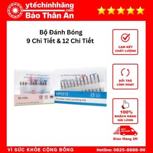Bộ Đánh Bóng 9 Chi Tiết Và 12 Chi Tiết