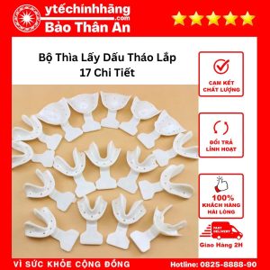 Bộ Thìa Lấy Dấu Tháo Lắp 17 Chi Tiết