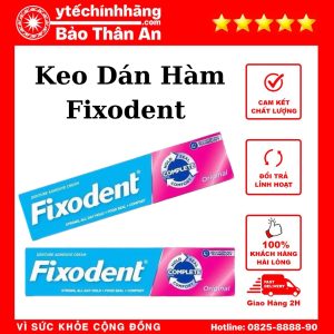 Keo Dán Hàm Fixodent