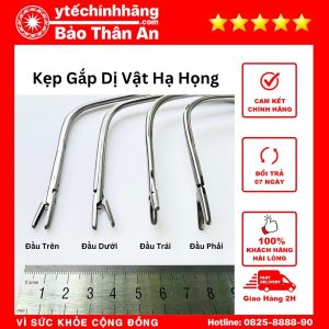 Bộ Kẹp Gắp Dị Vật Hạ Họng 16 Bo Kep Gap Di Vat Ha Hong 1