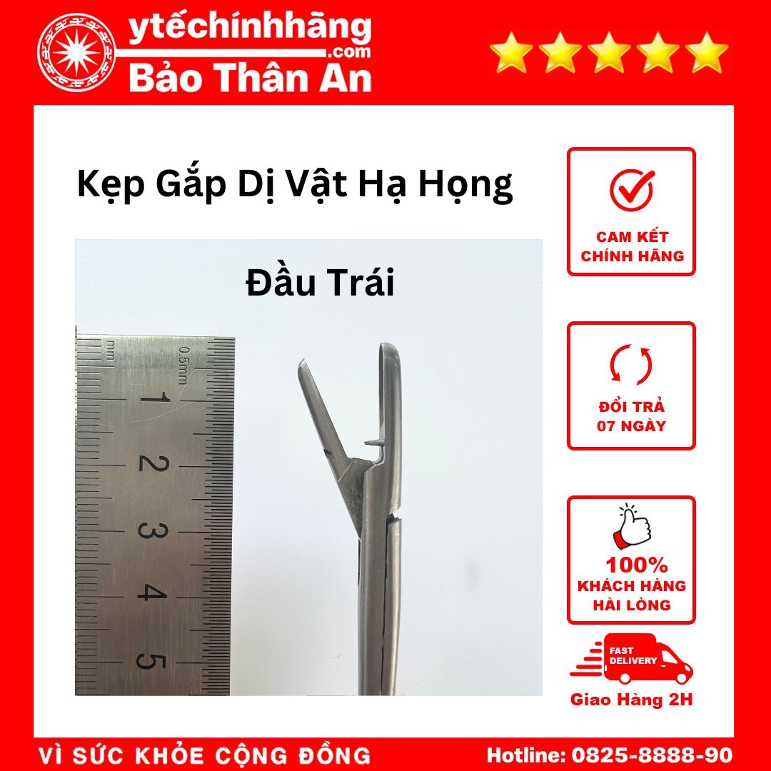Bộ Kẹp Gắp Dị Vật Hạ Họng 5 Bo Kep Gap Di Vat Ha Hong 5