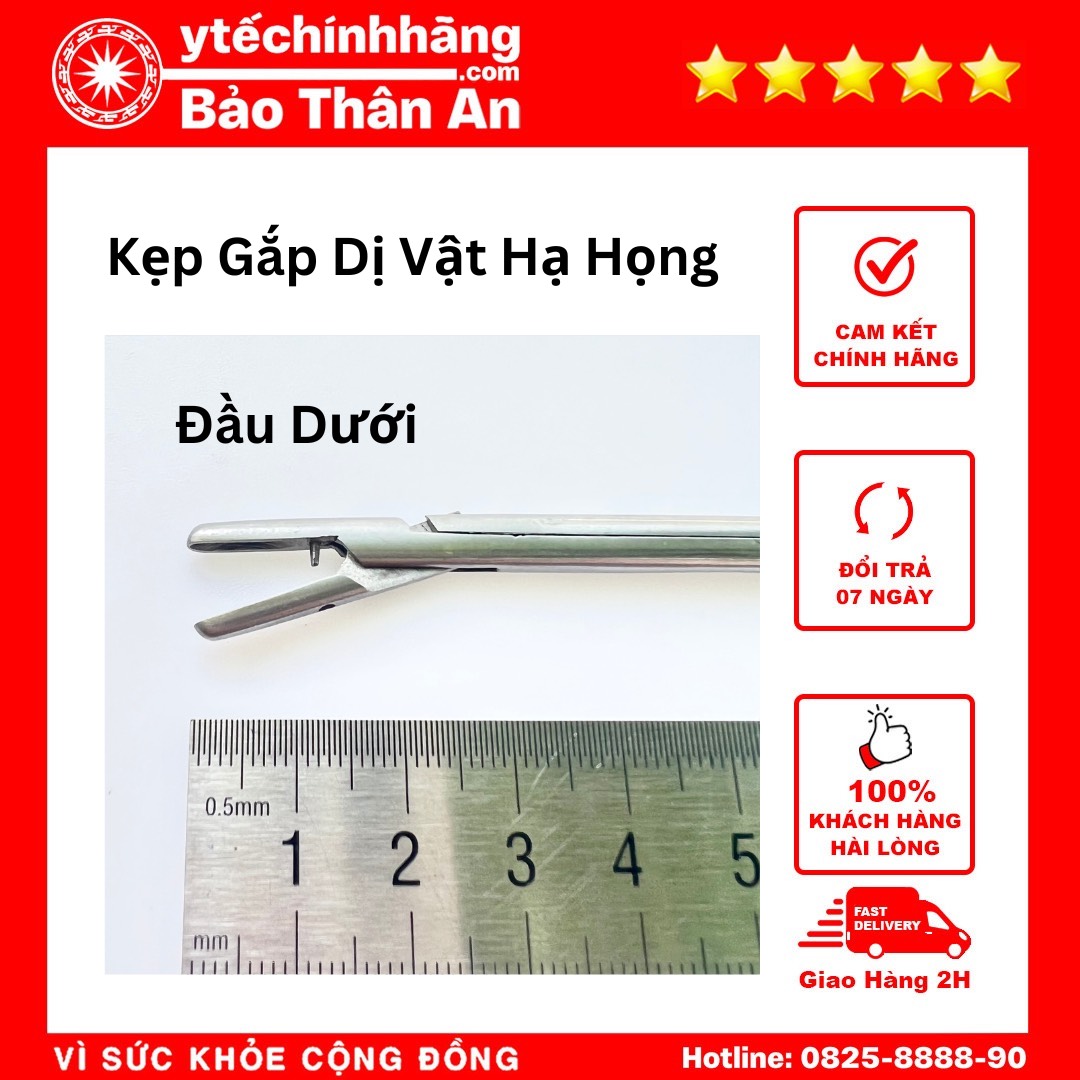 Bộ Kẹp Gắp Dị Vật Hạ Họng 6 Bo Kep Gap Di Vat Ha Hong 6