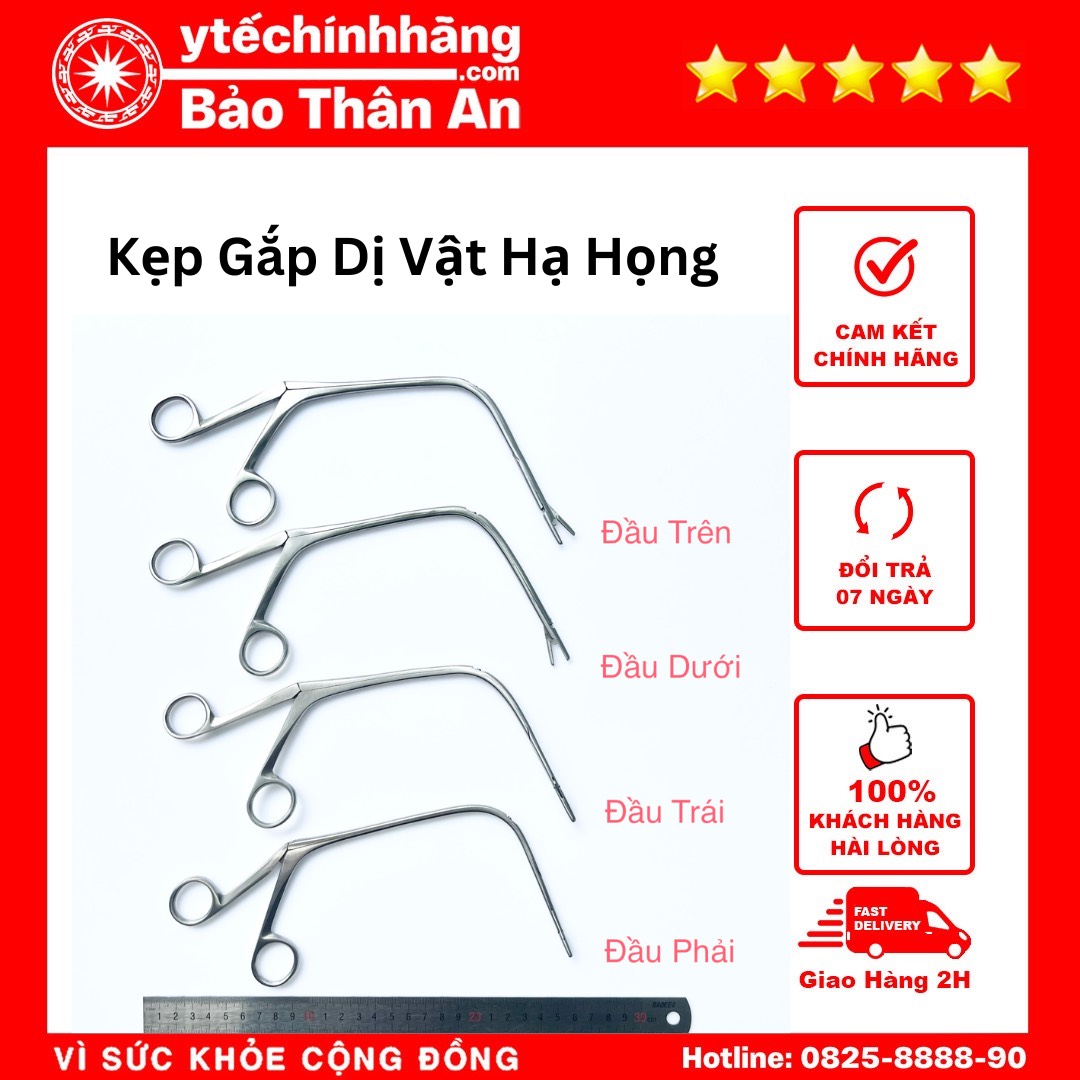 Bộ Kẹp Gắp Dị Vật Hạ Họng Bo Kep Gap Di Vat Ha Hong