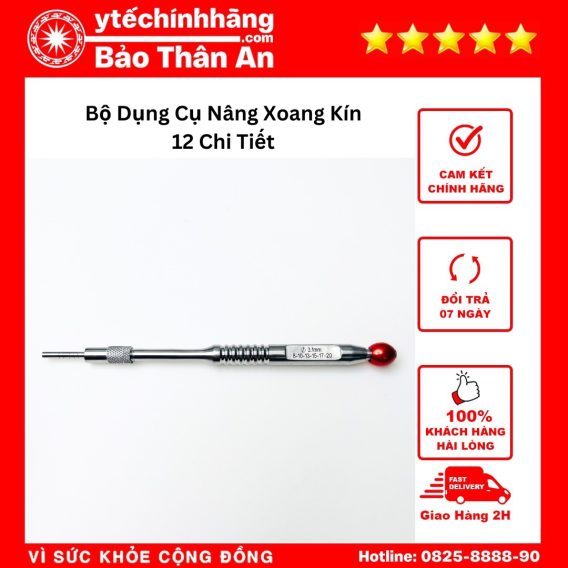 đầu thẳng màu đỏ 3,1mm