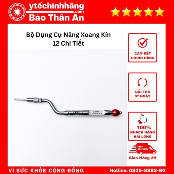 đầu cong màu đỏ 3,1mm