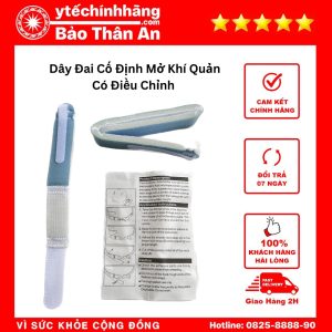 Dây Đai Cố Định Ống Mở Khí Quản Canuyn 12 Day Dai Co Dinh Mo Khi Quan Co Dieu Chinh
