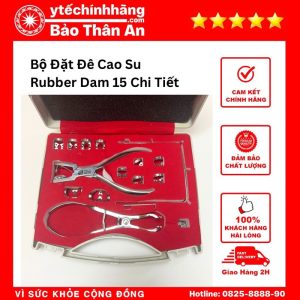 Bộ Đặt Đê Cao Su Rubber Dam 15 Chi Tiết 5 Bộ Đặt Đê Cao Su Rubber Dam 15 Chi Tiết
