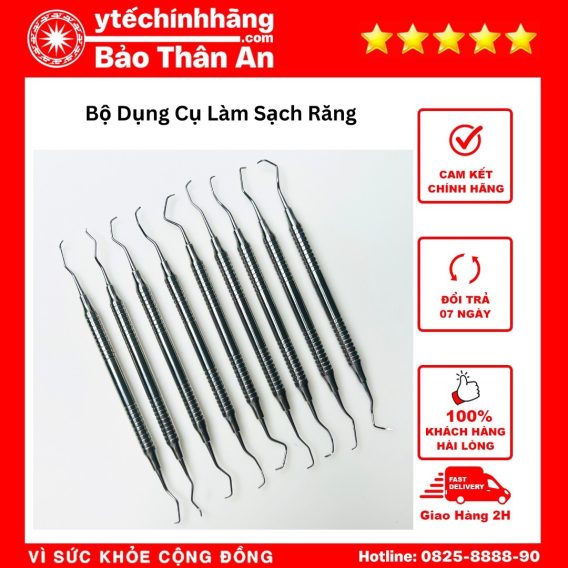Bộ Dụng Cụ Làm Sạch Răng Miệng 11 Bộ Dụng Cụ Làm Sạch Răng 9 Chi Tiết