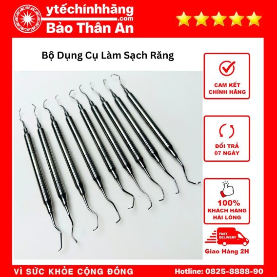 Bộ Dụng Cụ Làm Sạch Răng Miệng 14 Bộ Dụng Cụ Làm Sạch Răng 9 Chi Tiết