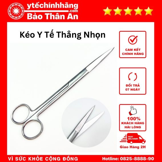 Kéo Y Tế Thẳng Nhọn Các Số