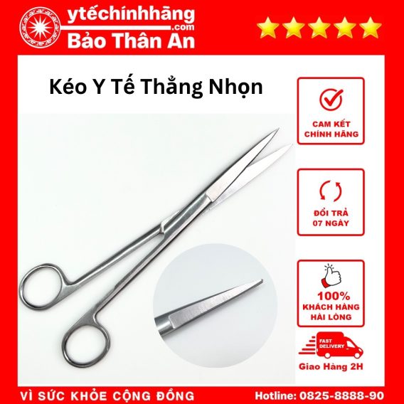 Kéo Y Tế Thẳng Nhọn Các Số