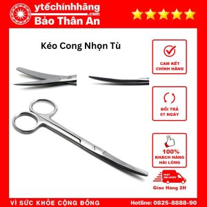 Kéo Cong Nhọn Tù Các Cỡ